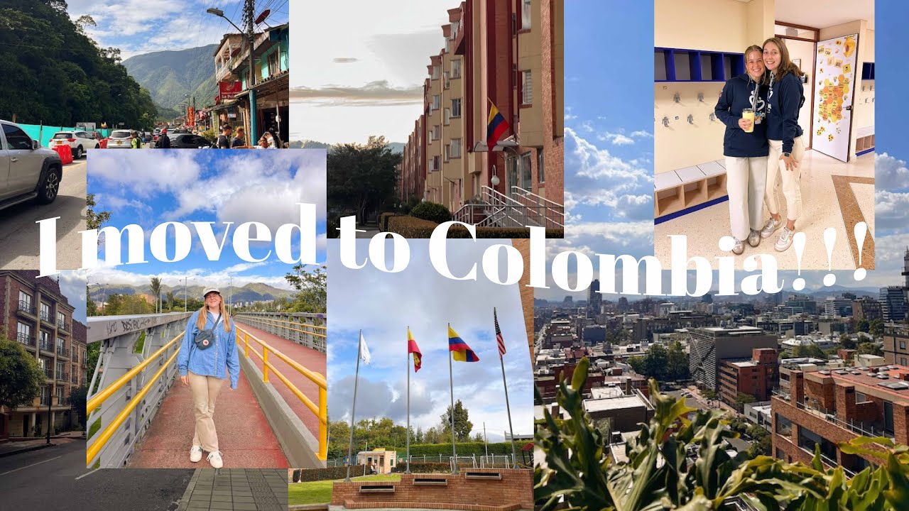 I moved to Colombia!!!