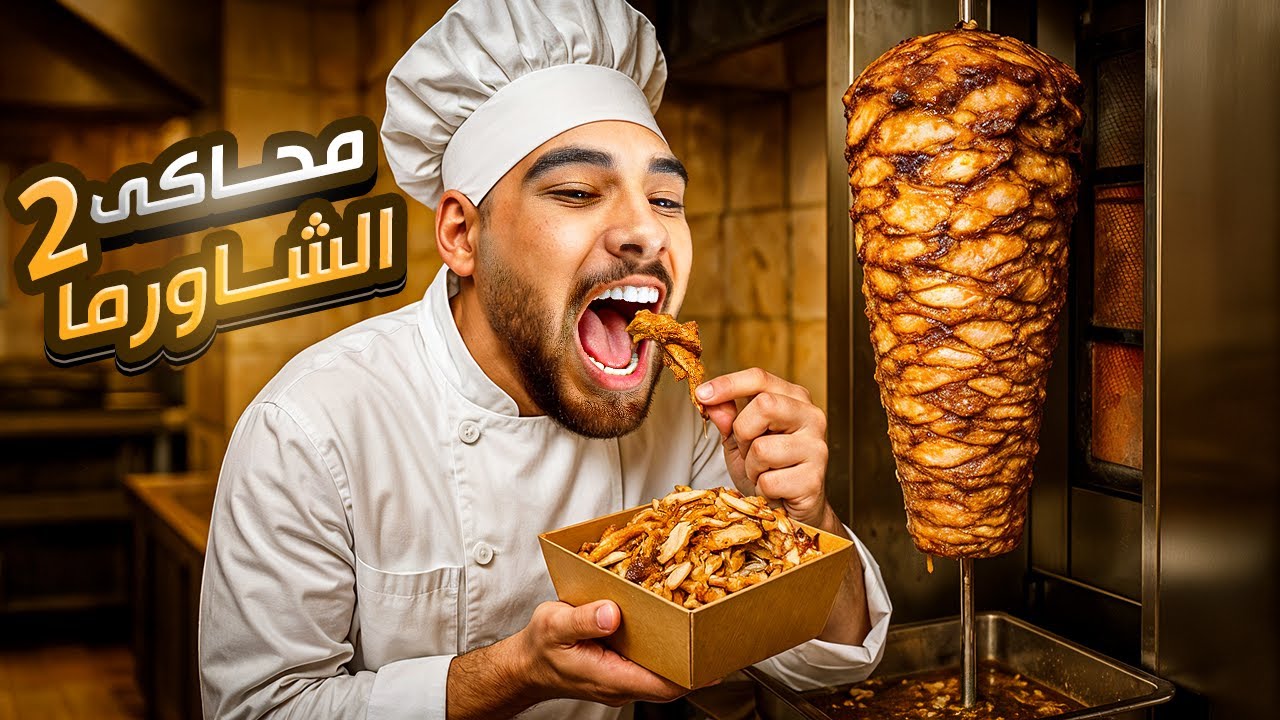 كبرت مطعم الشاورما بتاعي وأكلت الأكل بدل الزباين😂(مطعم شاورما هيكا🍗)