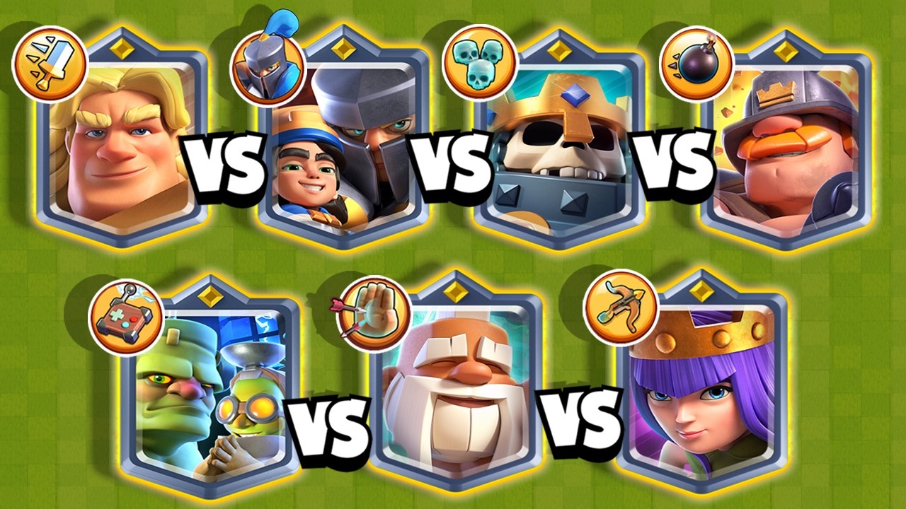 CUAL ES EL MEJOR CAMPEON? | DESAFIO de CAMPEONES | CLASH ROYALE