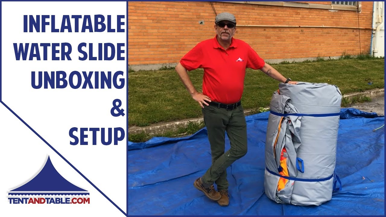Unboxing a Commercial Inflatable | How to Set Up an Inflatable Water Slide