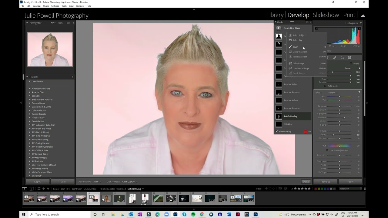 Using the updated Lightroom Masking Tools