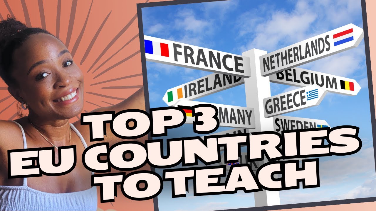 TOP 3 Countries to Teach English in Europe | The Teacher Studio