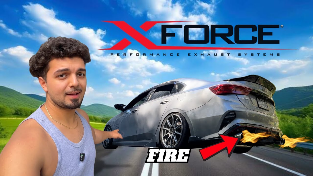 Installing an Xforce Catback Exhaust on my 2023 Kia Forte GT!