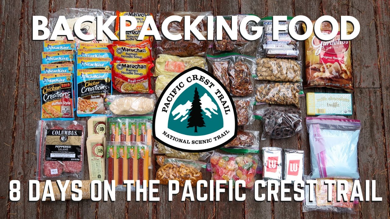 PCT 2020 | Backpacking Food For 8 Days on the Pacific Crest Trail