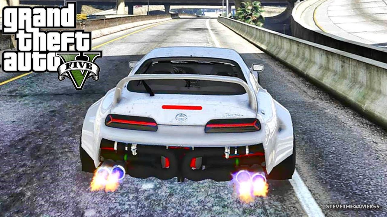 GTA 5 REAL LIFE MOD #564 - NOVA VS  THE SUPRA!!! (GTA 5 REAL LIFE MODS)