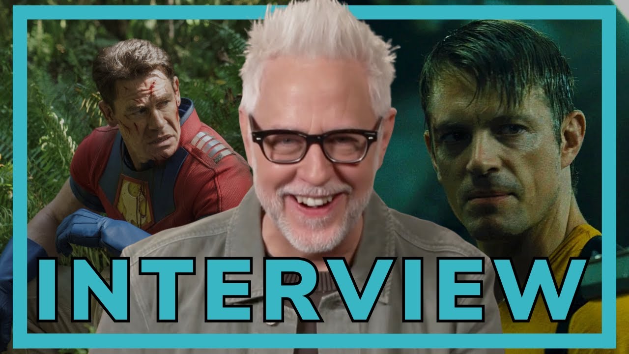 Full JAMES GUNN INTERVIEW on JOEL KINNAMAN comedy, PEACEMAKER, future of DCU & best comics to read!