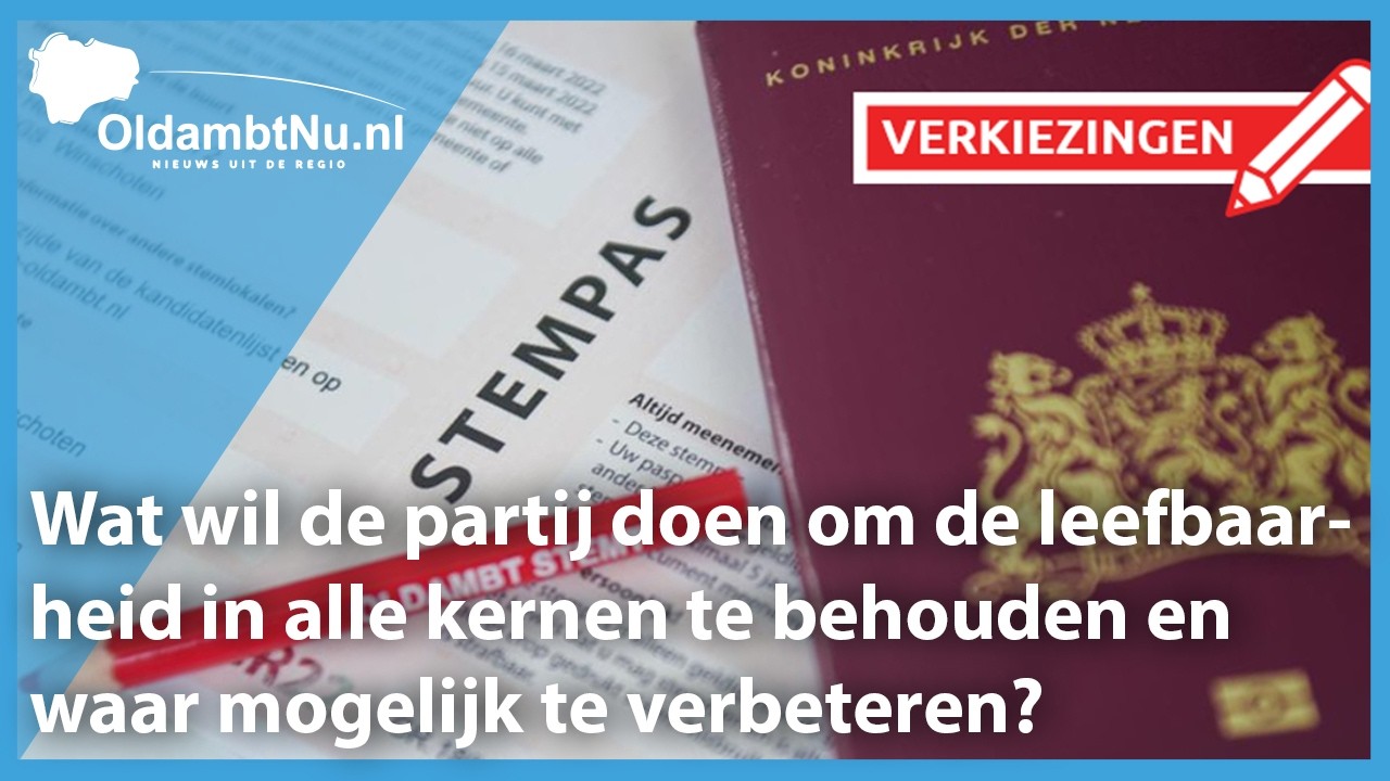 Verkiezingen 2026 (Afl. 1): OldambtNu.nl spreekt partijen over leefbaarheid in Oldambt