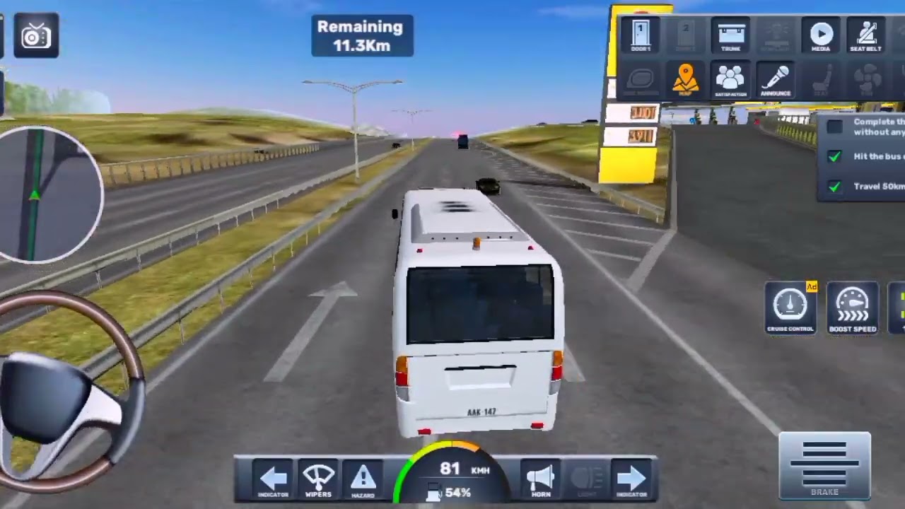 Real Bus Simulator বাংলা গেমপ্লে | শহরের ভয়ংকর যানজটে বাস চালানো🎮🎮