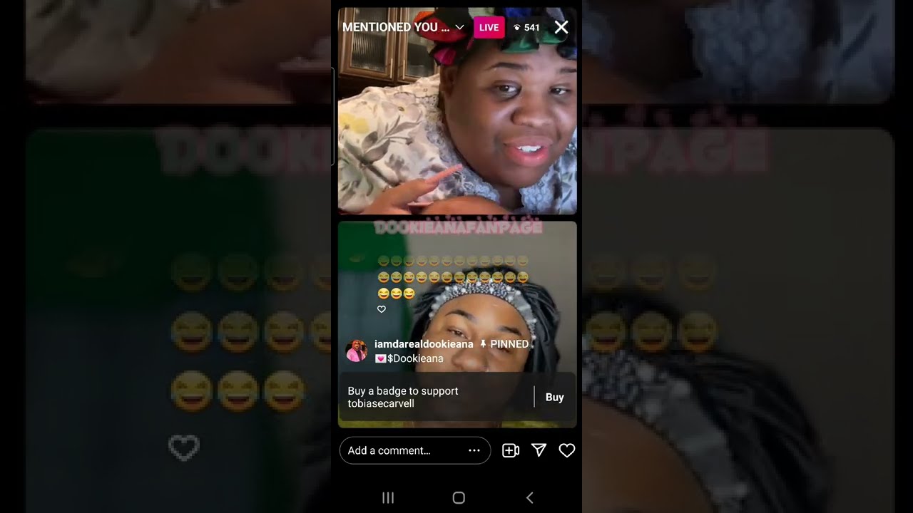 Darealdookieana addresses Tobiasecarvell about his contract, what will happen