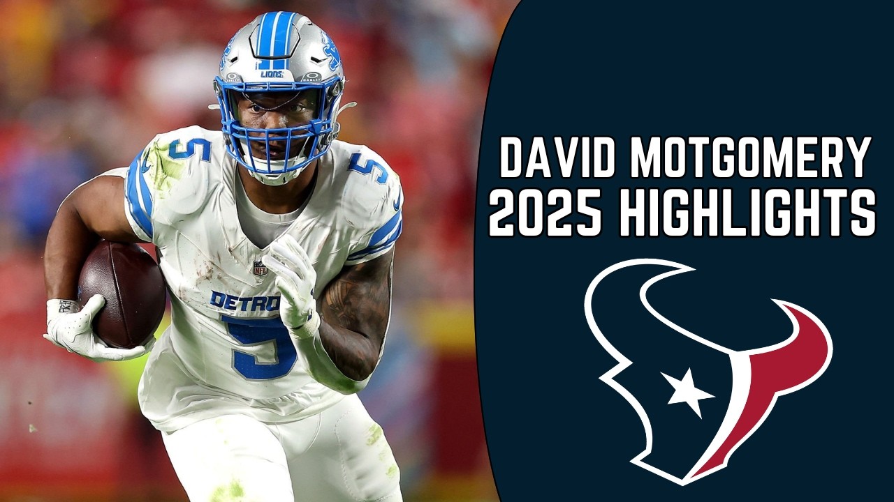 David Montgomery Highlights 🔥| Welcome to the Texans