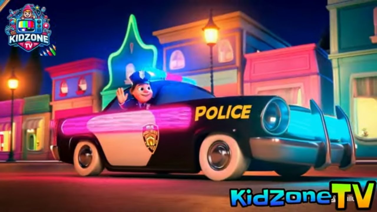 Emergency Heroes to the Rescue! 🚒🚑🚓 | Fun Learning Kids Song & Nursery Rhyme Video | KidZone TV