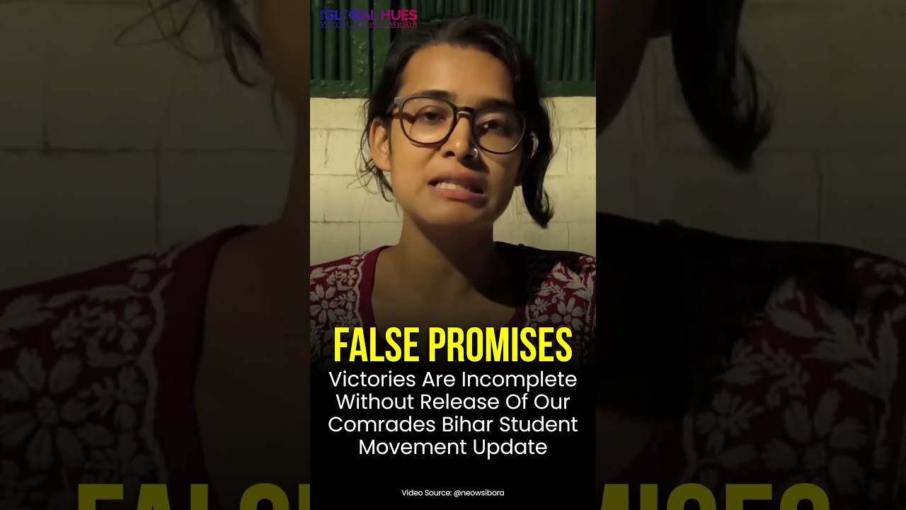 #students Leader Calls Out Govt Assurances As #falsepromises Ahead Of #patna Visit #biharprotest