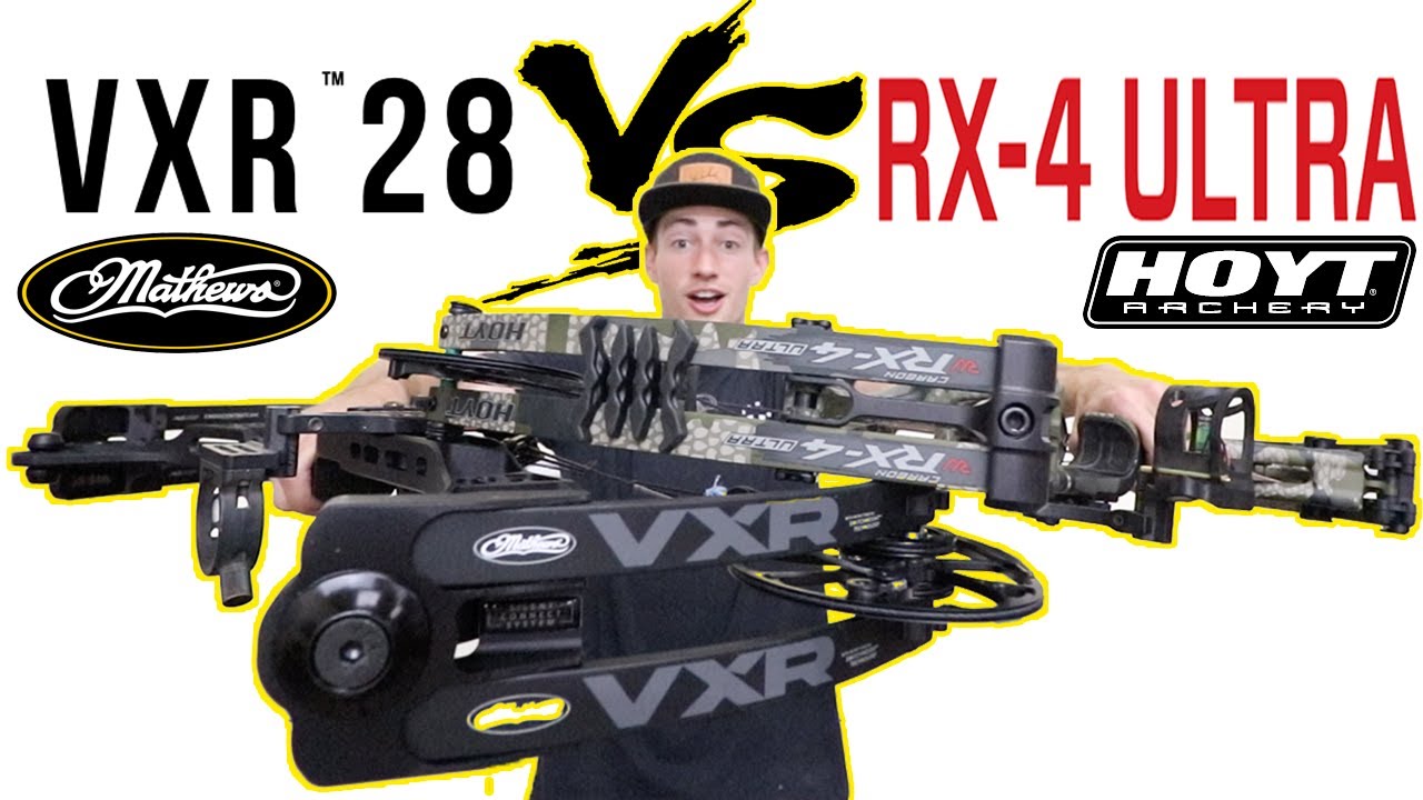 VXR 28 VS RX-4 ULTRA - HOYT VS MATHEWS - Is it best to have a short axle to axle bow? | HAXEN HUNT |