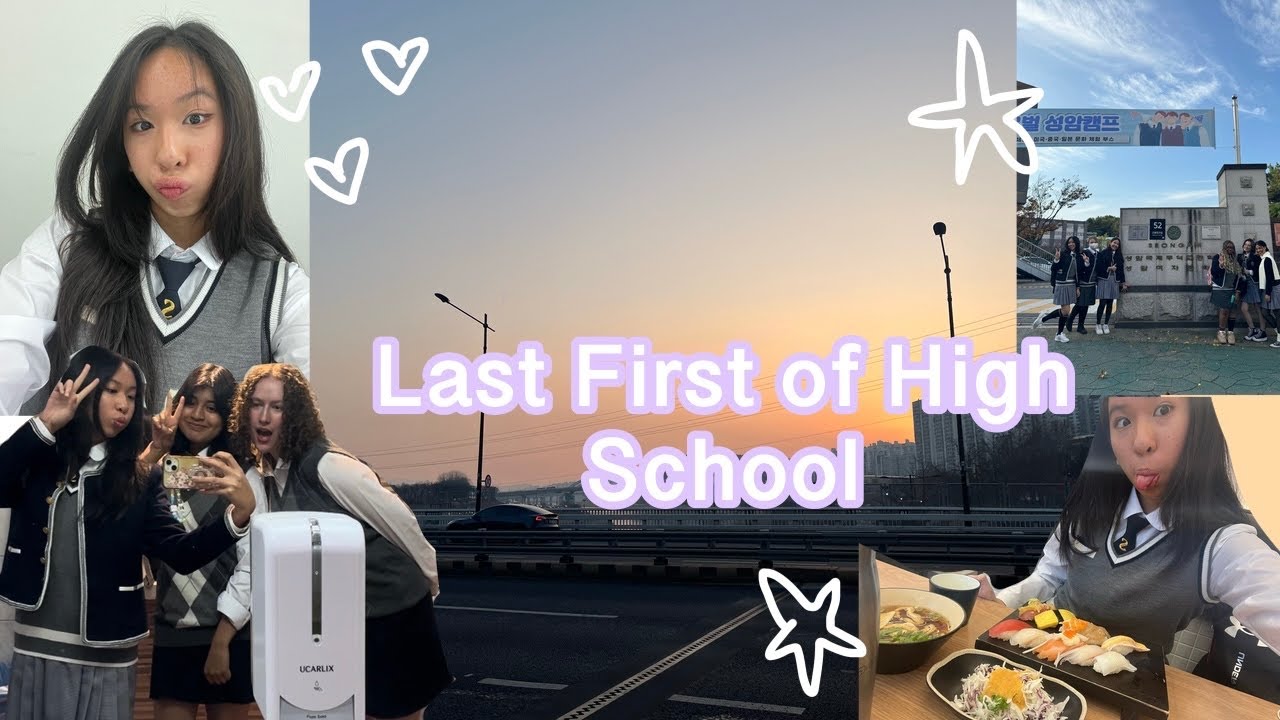 Last First day of High school (South Korea Exchange Student) NSLI-Y AY Vlog ep. 1