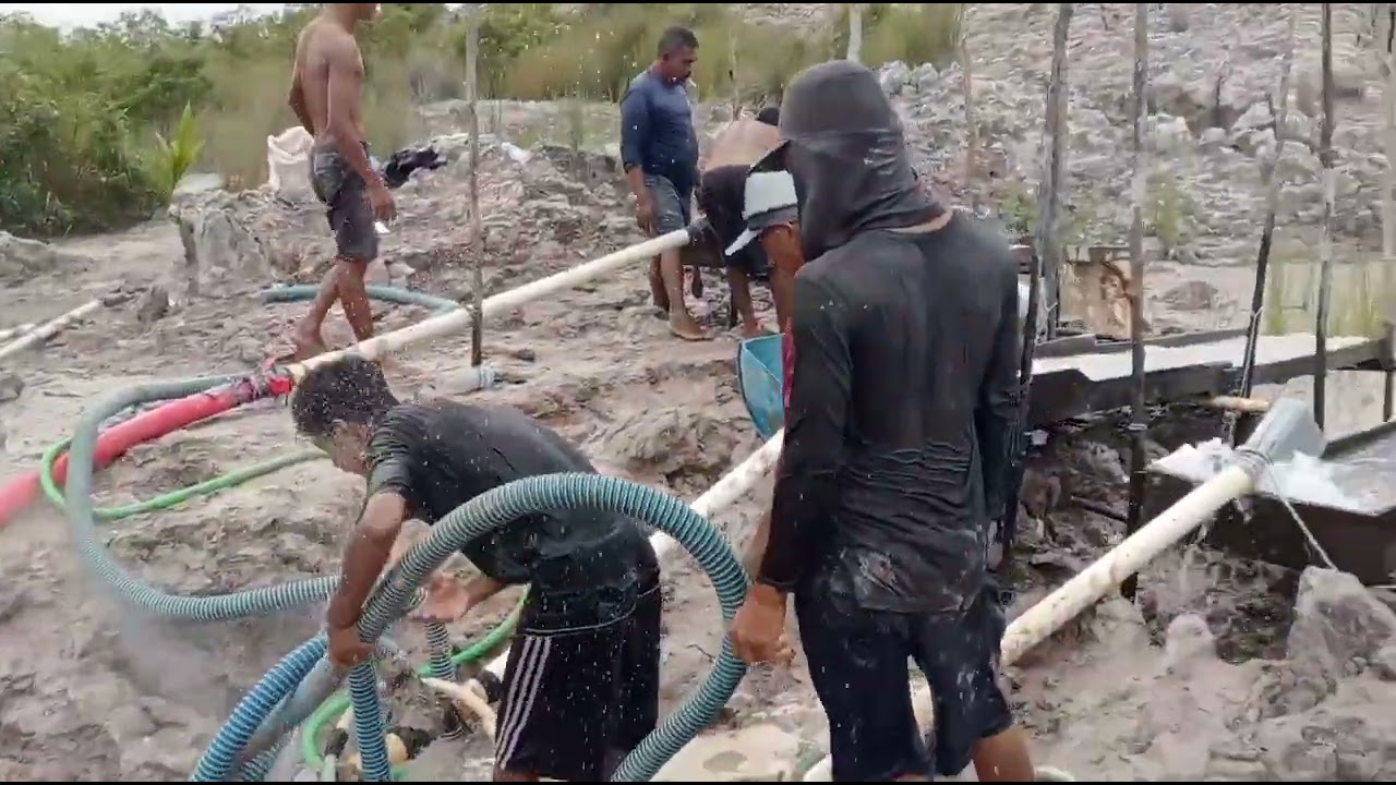 Auto kaya mendadak..!!! lokasi TI sebu bekas tambang masih banyak timah