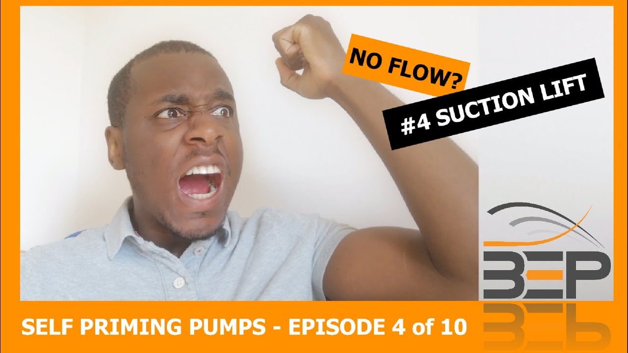 Self-Priming Pump | Are you getting no flow? Is your suction lift too high?