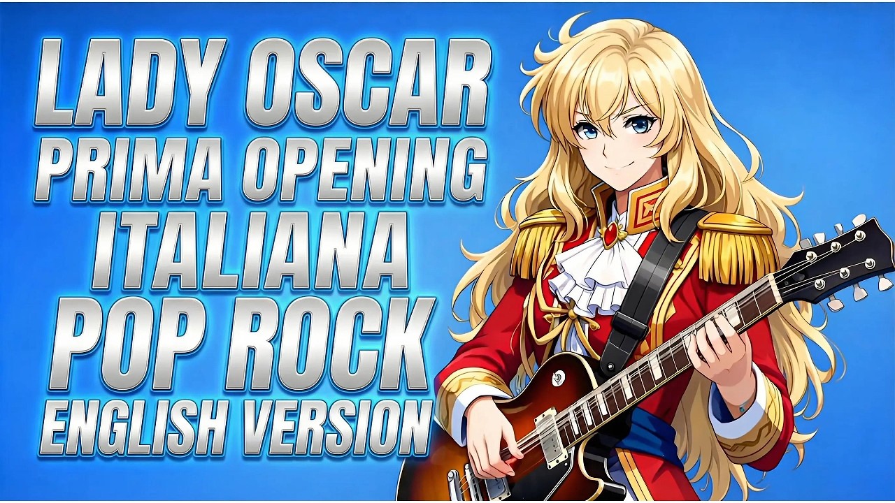 Lady Oscar Prima Opening Italiana (1982) English Pop Rock Version 