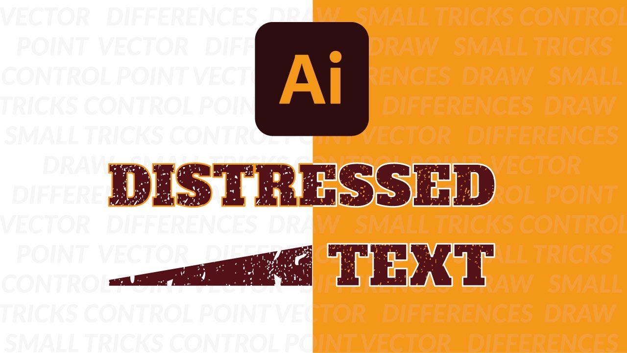 Making Distressed Effects Look Authentic in Illustrator