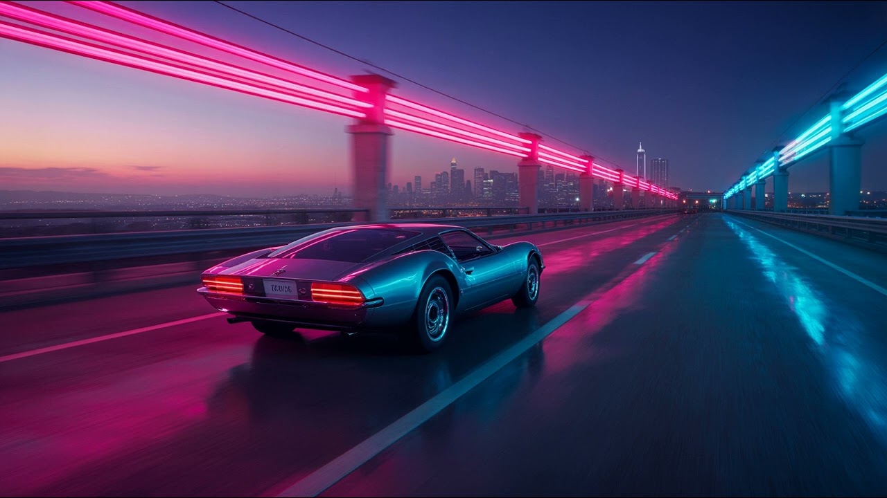 [Spacewave] | Late-Night Drive, Retro Future | Neon Horizon | Synthwave God