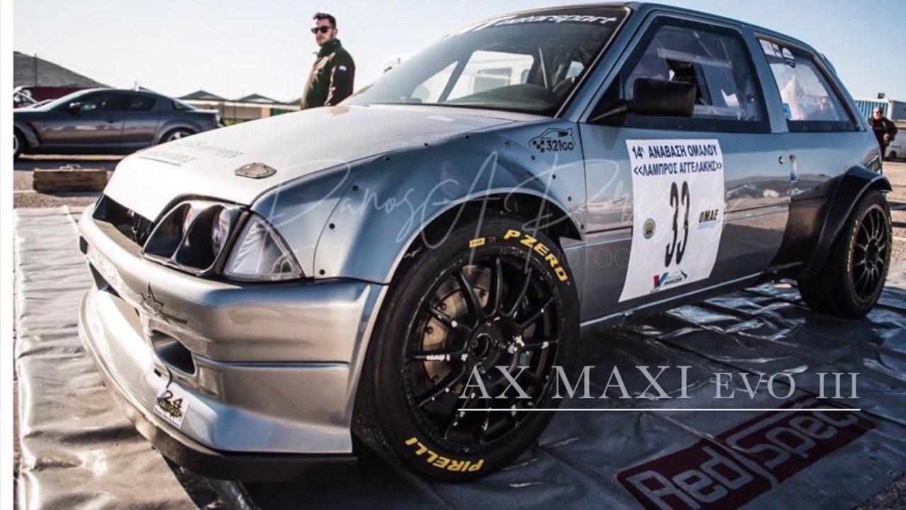 First Track Day of 2020 @ Megara AX Maxi EVO III & A.Tsiogkas