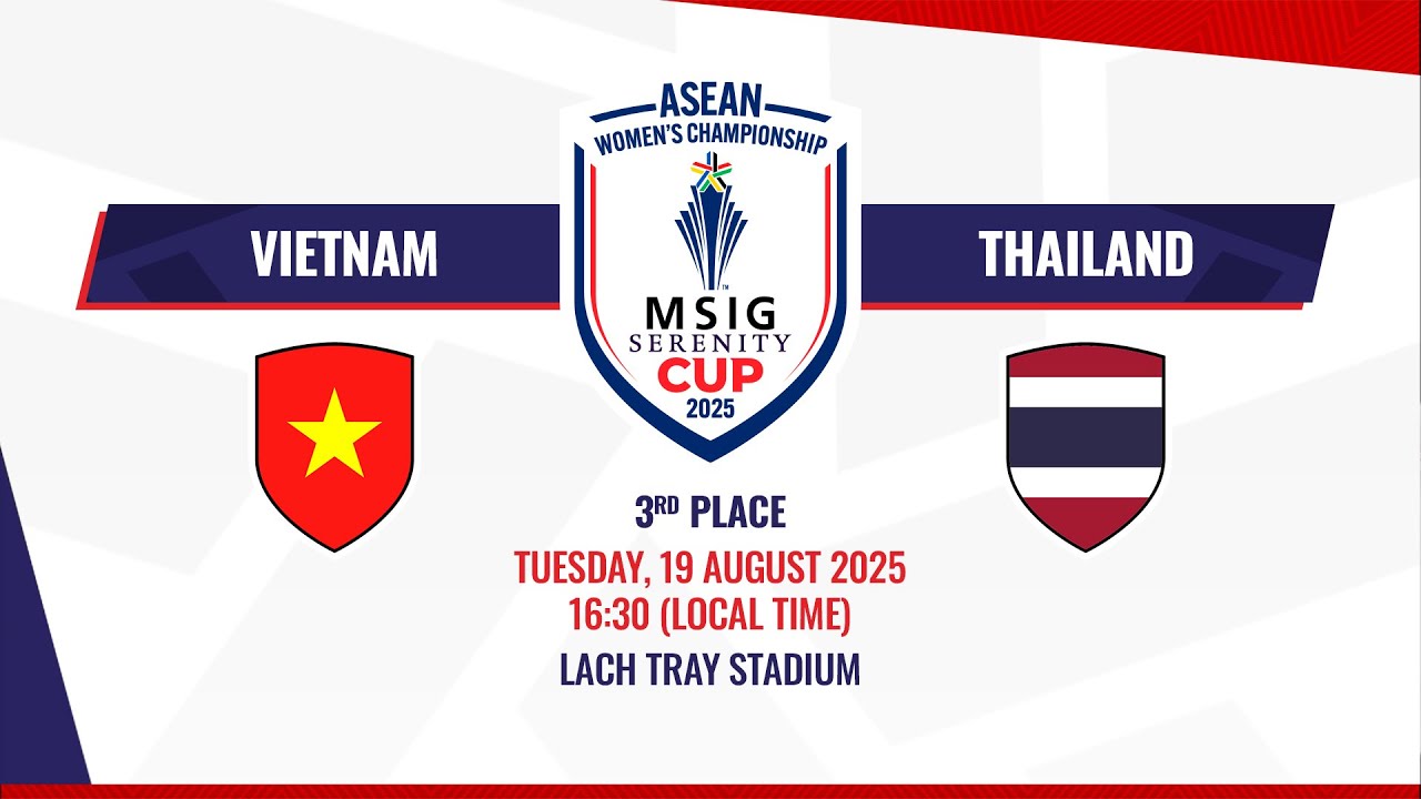 LIVE | Vietnam vs Thailand | ASEAN Women's 