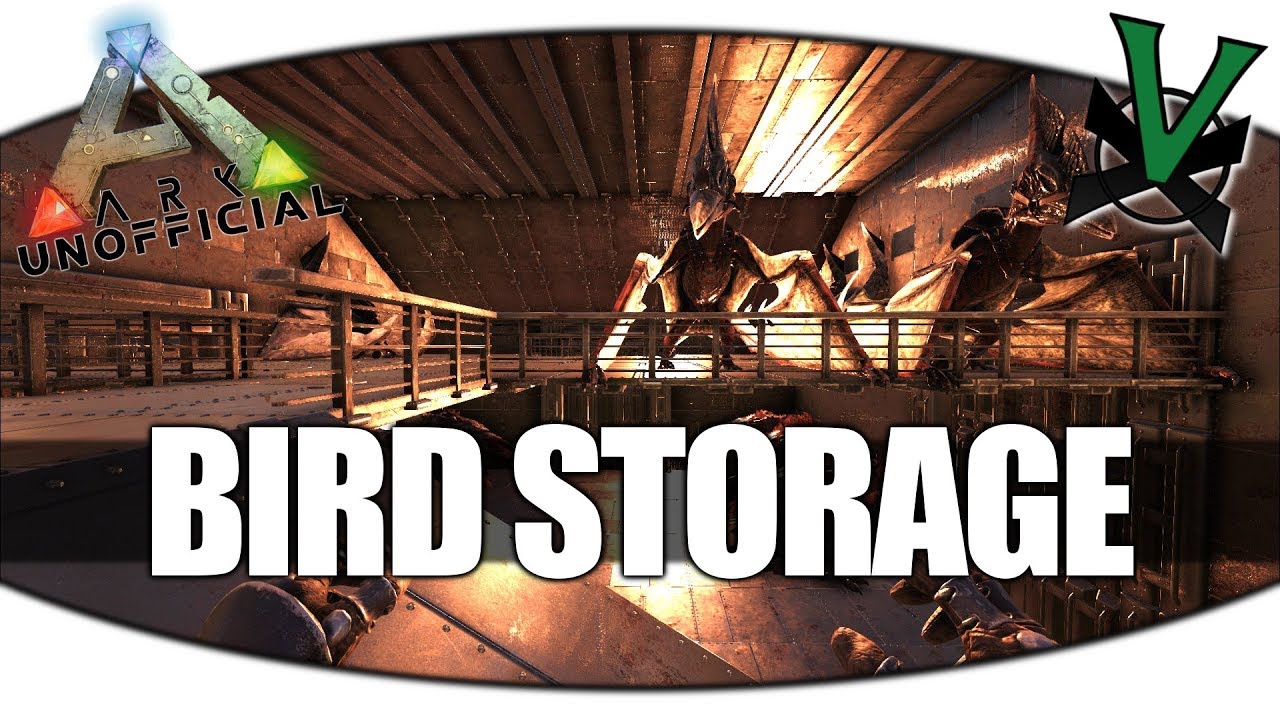 Building A Bird Storage! | VsPVP: Center | Unofficial PVP | ARK: Survival Evolved! | EP14