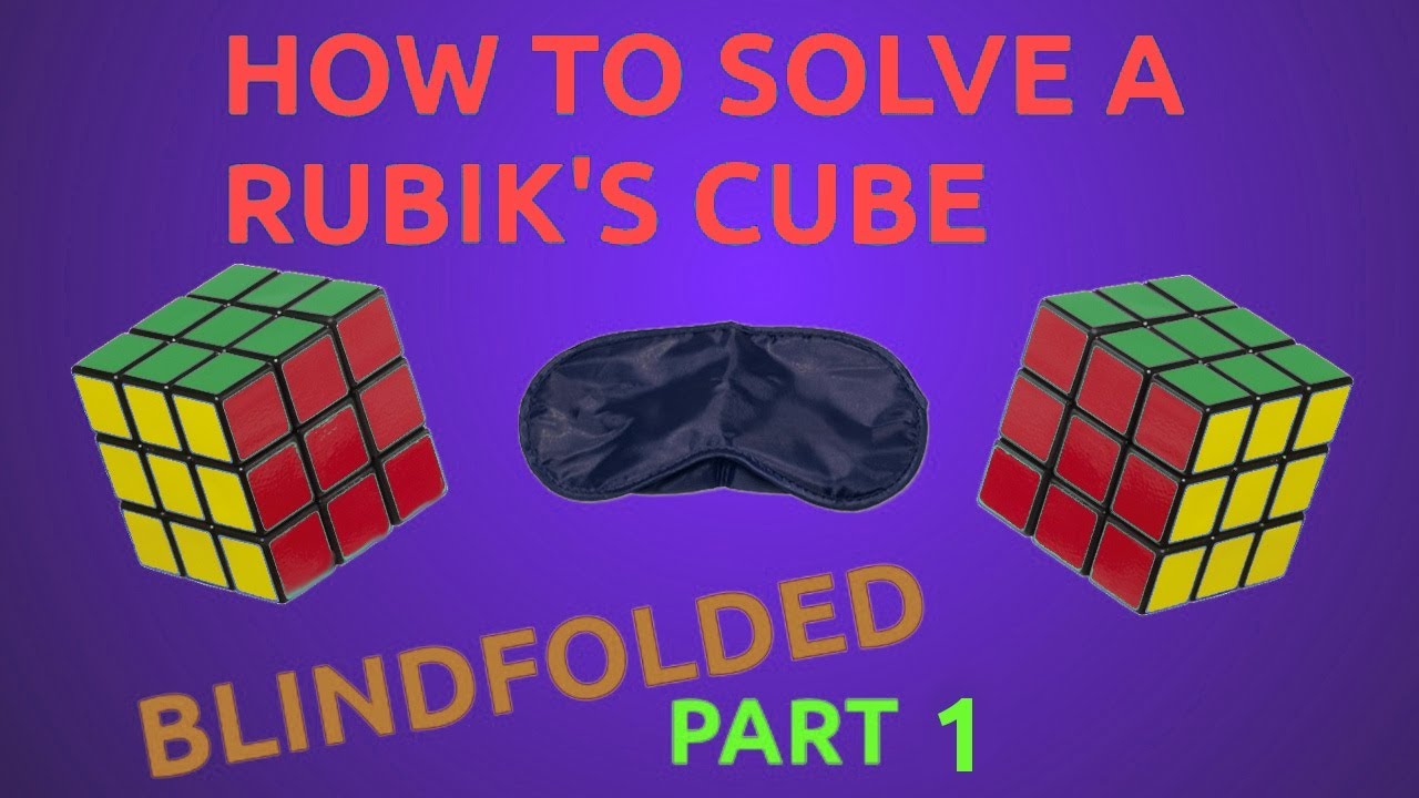 [NoahCubes] How to Solve a Rubik's Cube Blindfolded: Part 1