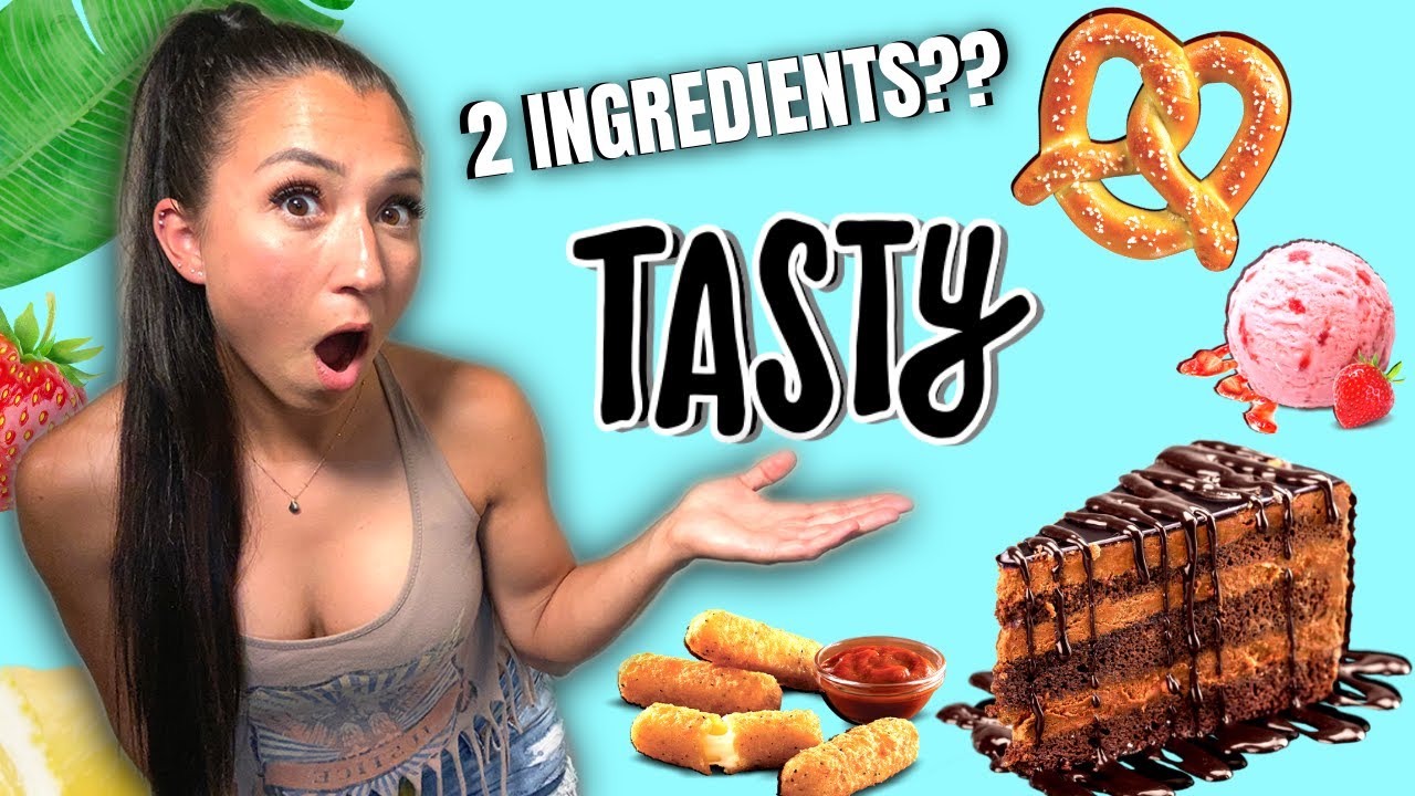 Testing 2 INGREDIENT Tasty Buzzfeed Recipes! 🤯