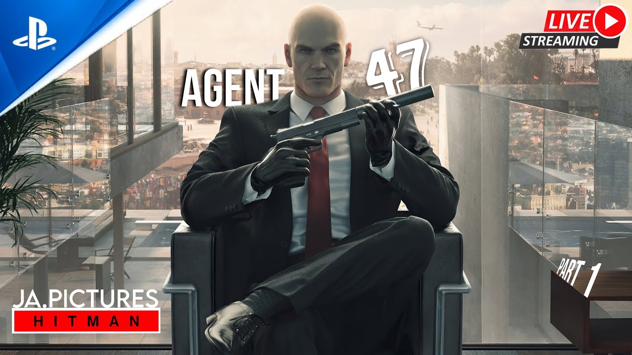 HITMAN : Agent 47  🔴 livestream 2026  Part 1  | gameplay walkthrough ( PS5 ) 4k60fps
