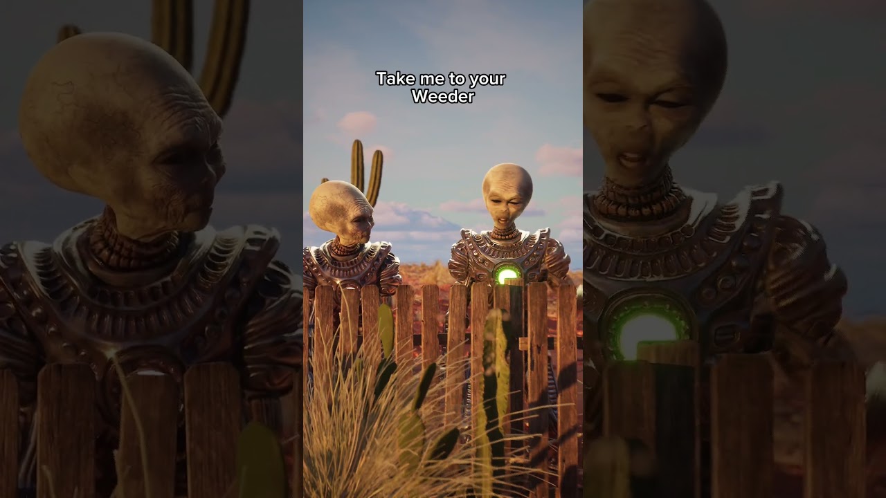 👽 Aliens telling dad jokes in Roswell 🌵 