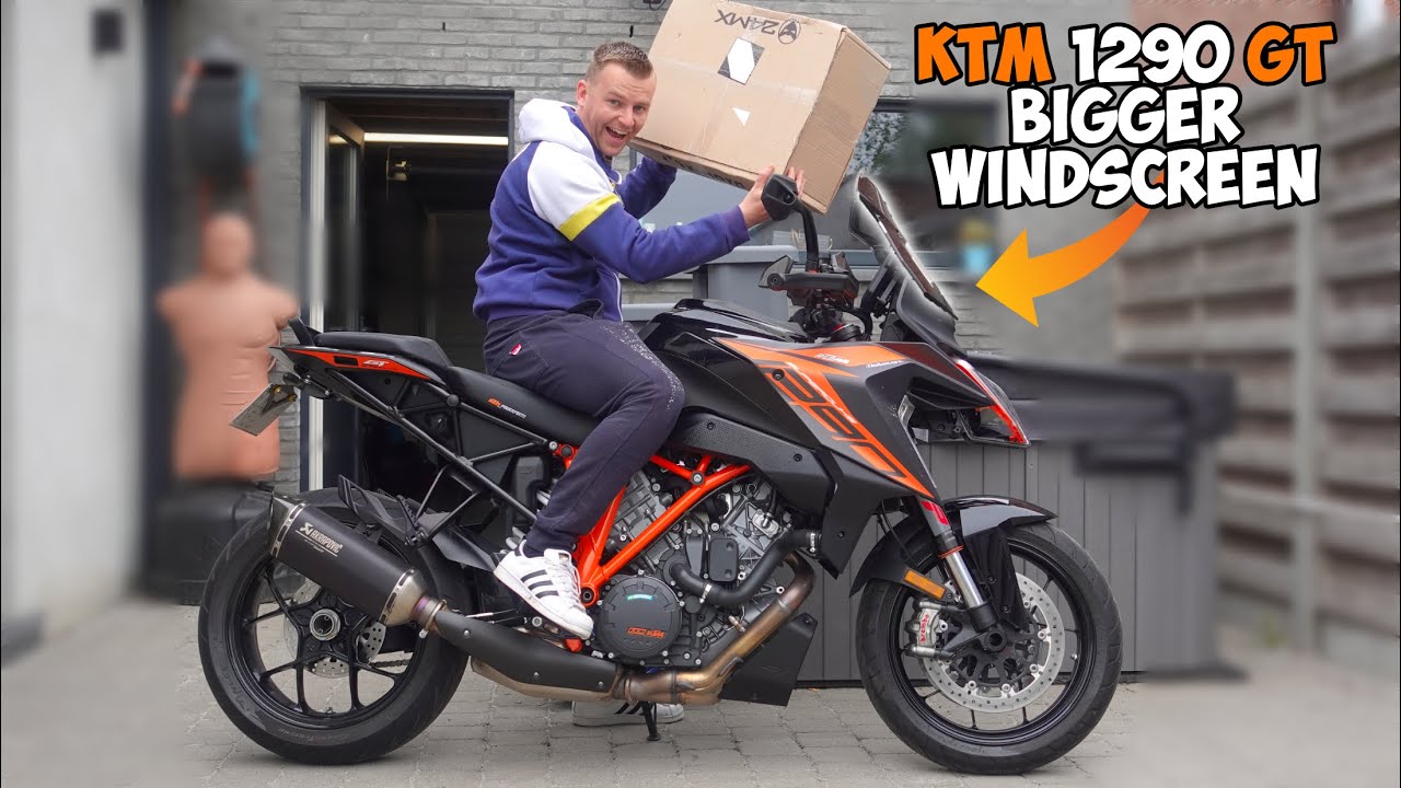 KTM 1290 Superduke GT : Bigger Windscreen Upgrade!