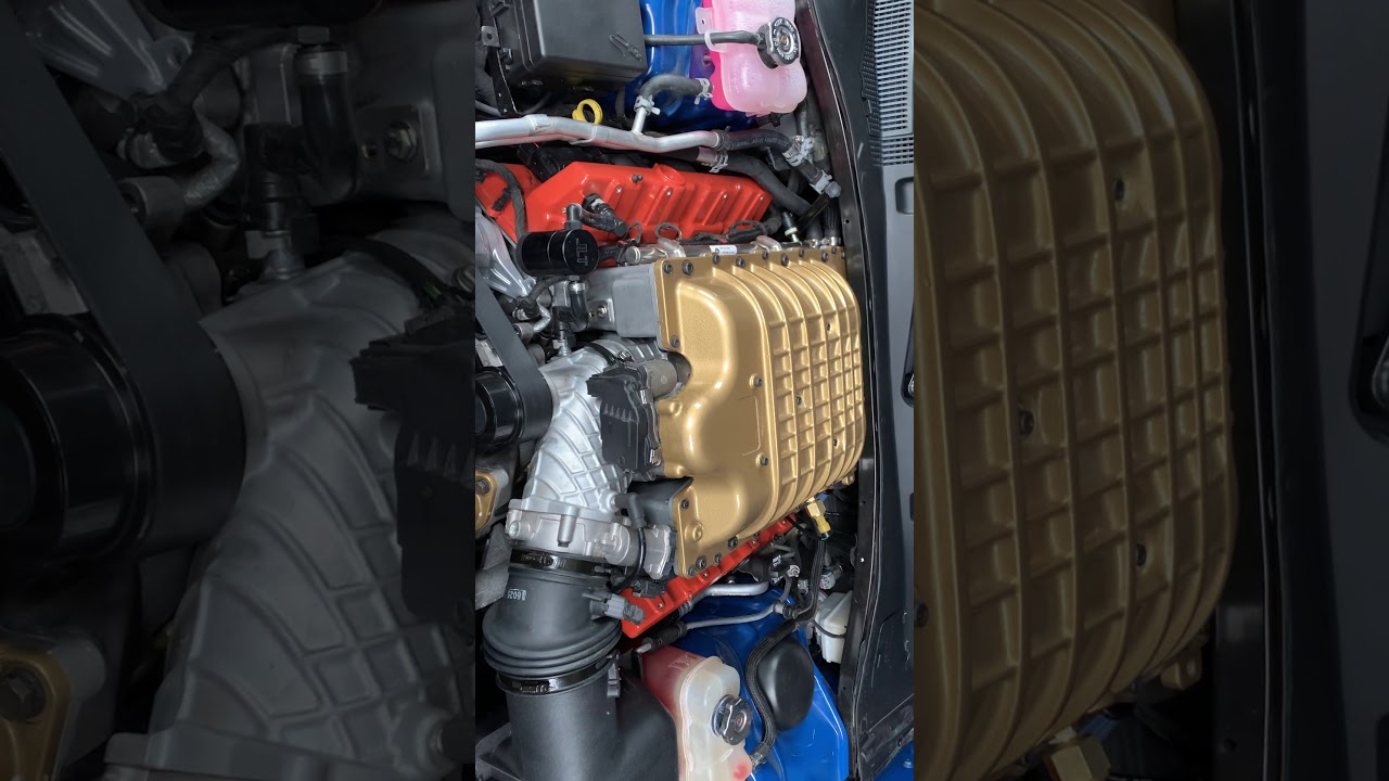 Hellcat supercharger on 6.4/392