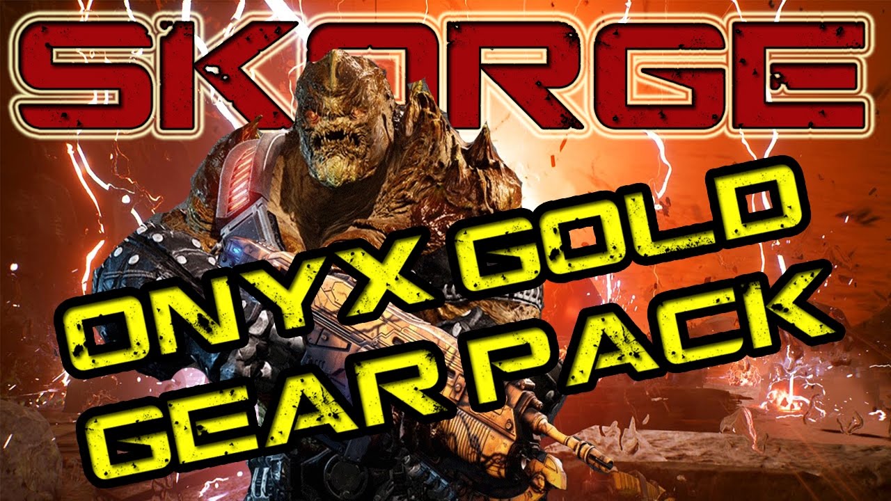 Gears of War 4 - Onyx Gold Swarm Pack Details!
