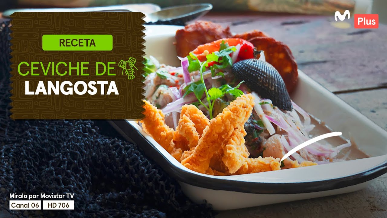 Ceviche de Langosta preparado en las playas del norte peruano | Desde el Jardín