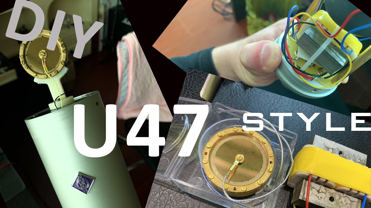 DIY Bulding u47 Style Tube Micrphone