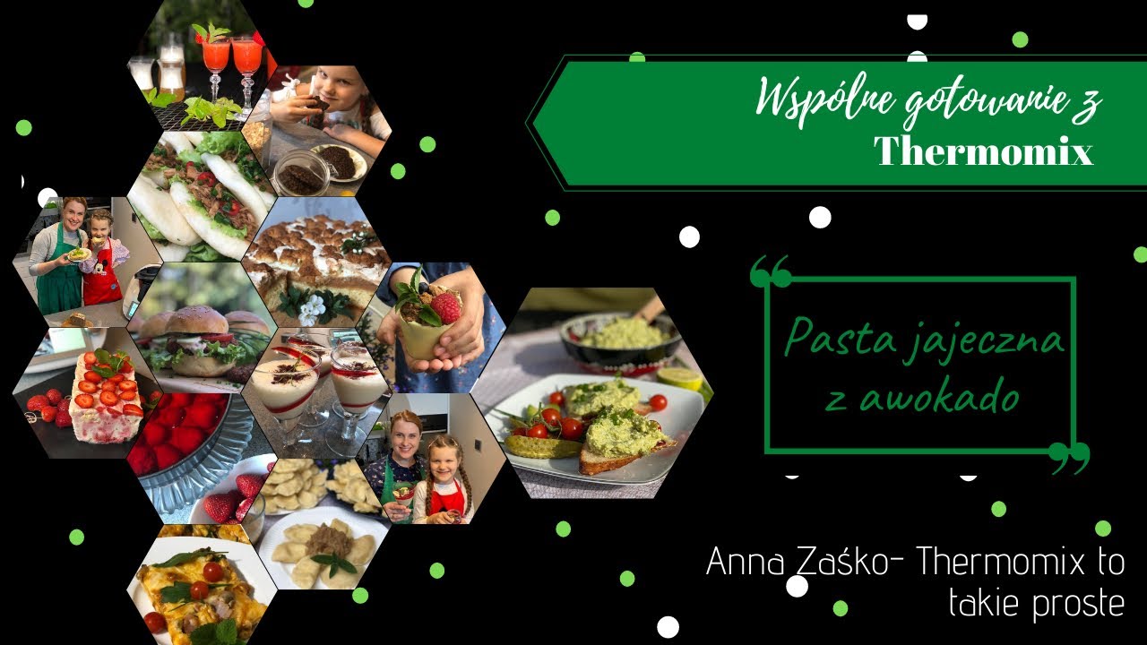 Thermomix | Pasta jajeczna z awokado | Wspólne gotowanie z Thermomix TM6