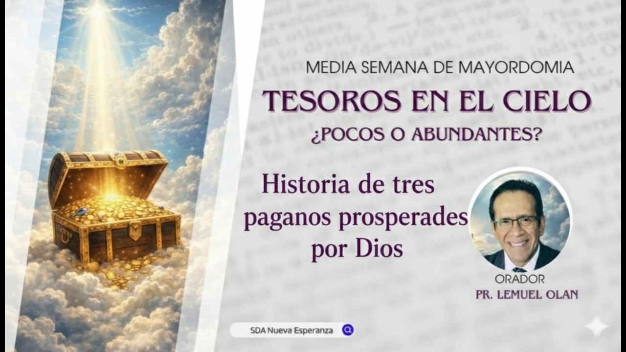 Pr. Lemuel Olán  I  Historia de 3 paganos prosperados por Dios