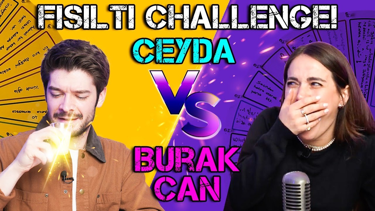 İ&ccedil;ecek Cezalı Yarışma | Burak Can ile Fısıltı Challenge!  #yarışma #eğlence