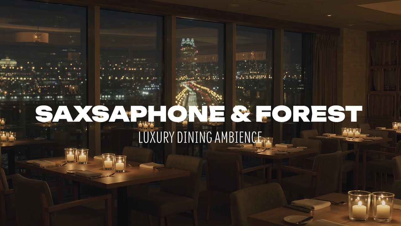 Deep Relaxing Saxophone & Forest Sounds ✨ Soulful Morning Melodies for Healing & Study