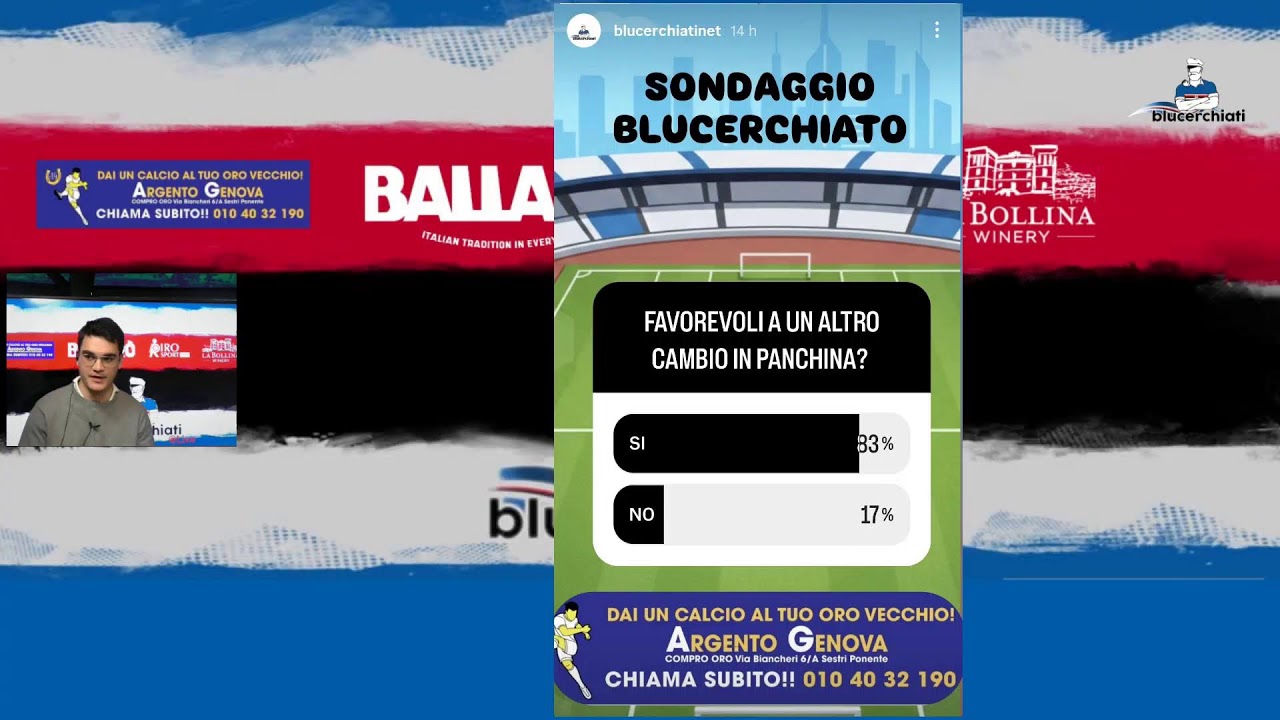 Blucerchiati 20 Gennaio