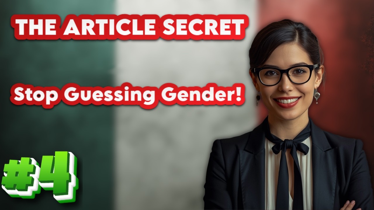 The Article Secret (Master Gender Instantly) 🇮🇹