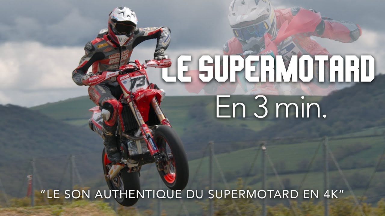 LE SUPERMOTARD en 3 min [4K]