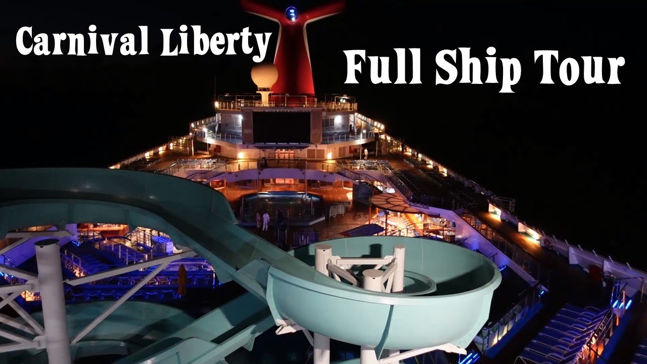 Carnival Liberty Full Ship Tour: The Best Things You'll See!