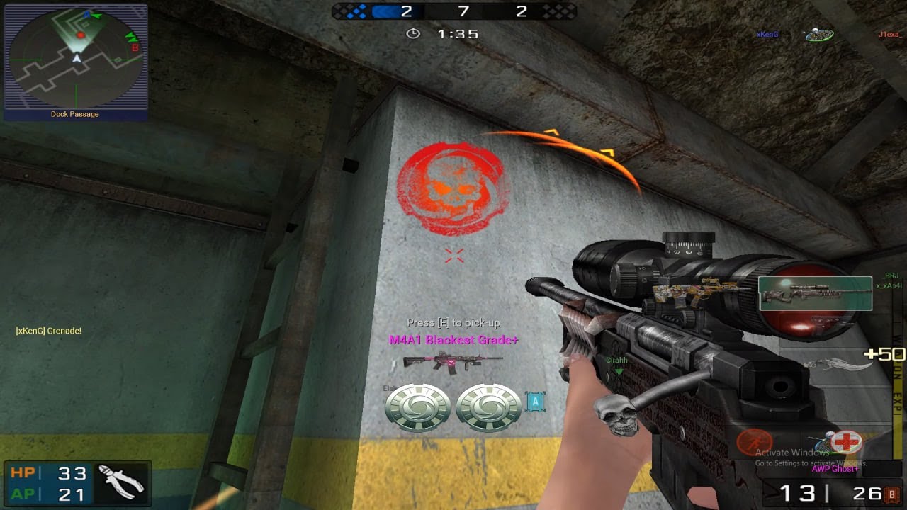 [Blackshot SEA] Clan War vs TOP4 (Comeback!)