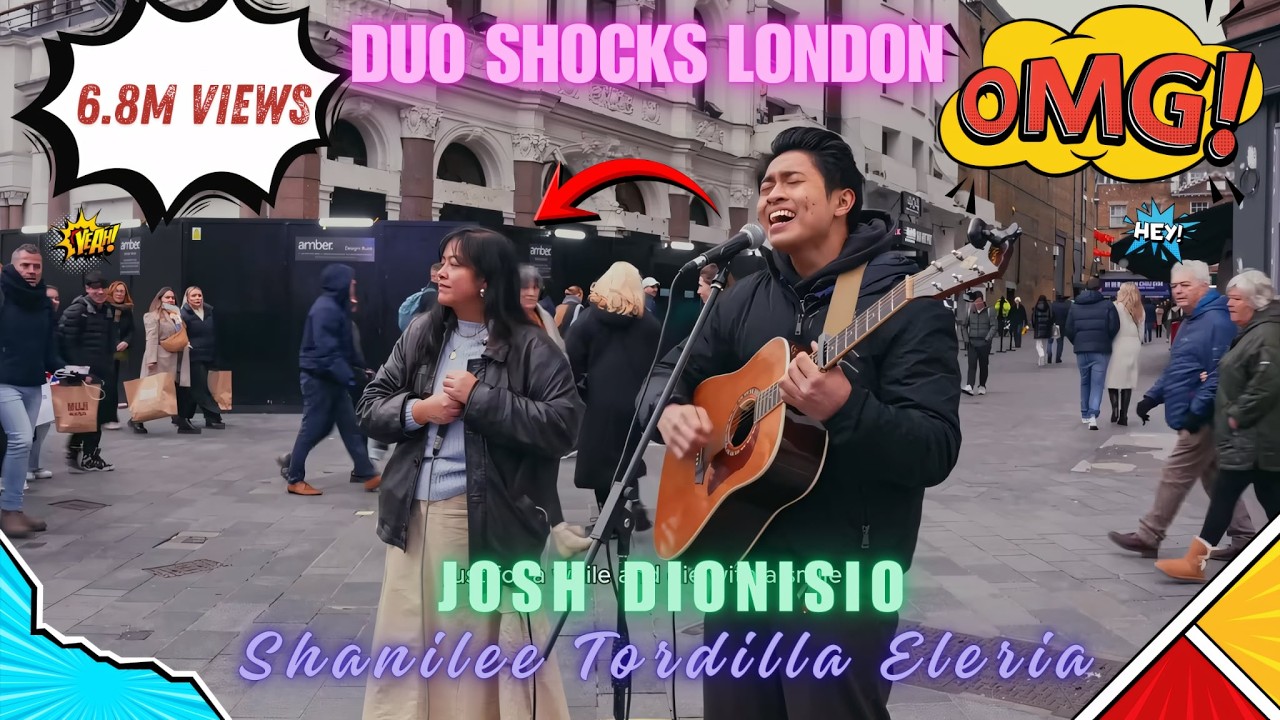 Filipino SHOCKS London Die With A smile (Bruno Mars & Lady gaga)