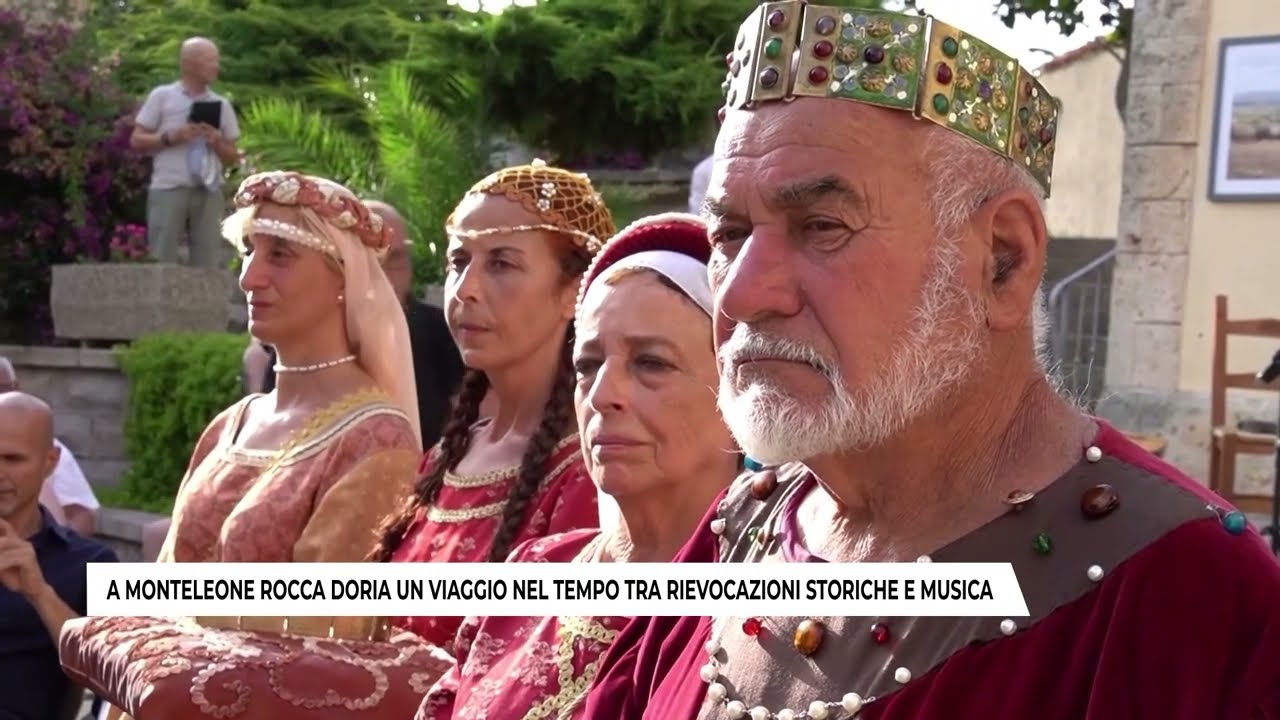 A MONTELEONE ROCCA DORIA UN VIAGGIO NEL TEMPO TRA RIEVOCAZIONI STORICHE E MUSICA (17-07-2025)