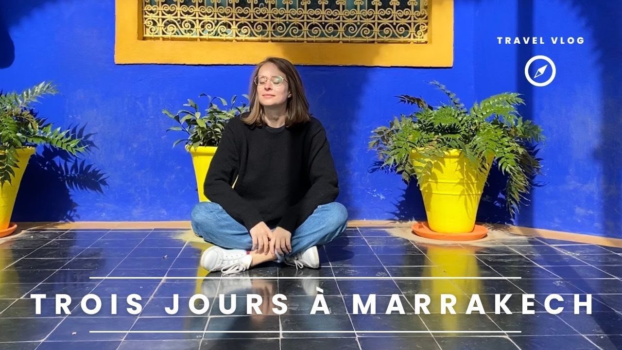 3 jours à Marrakech sans touristes et la veille de la fermeture des frontières