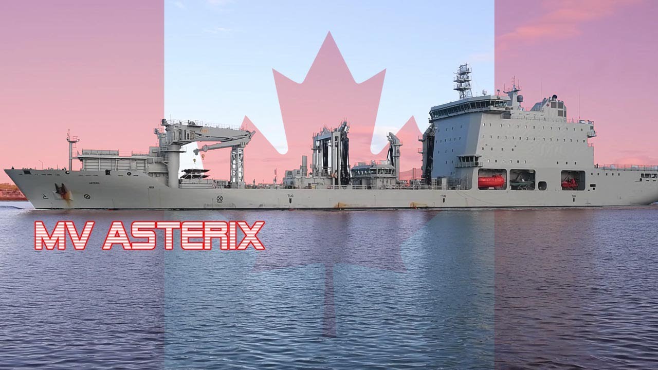 MV Asterix - All powerful naval forces maintain an extensive auxiliary fleet