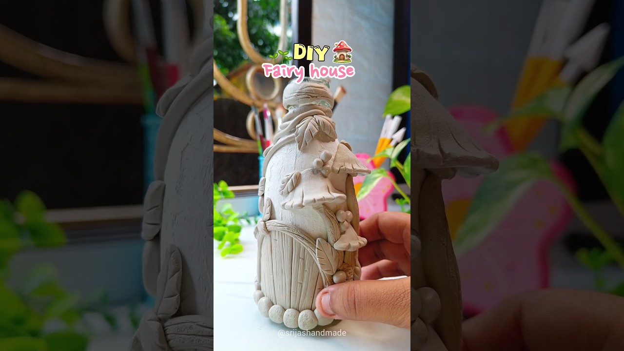 DIY Fairy house 🏡✨ ( part : 1) 