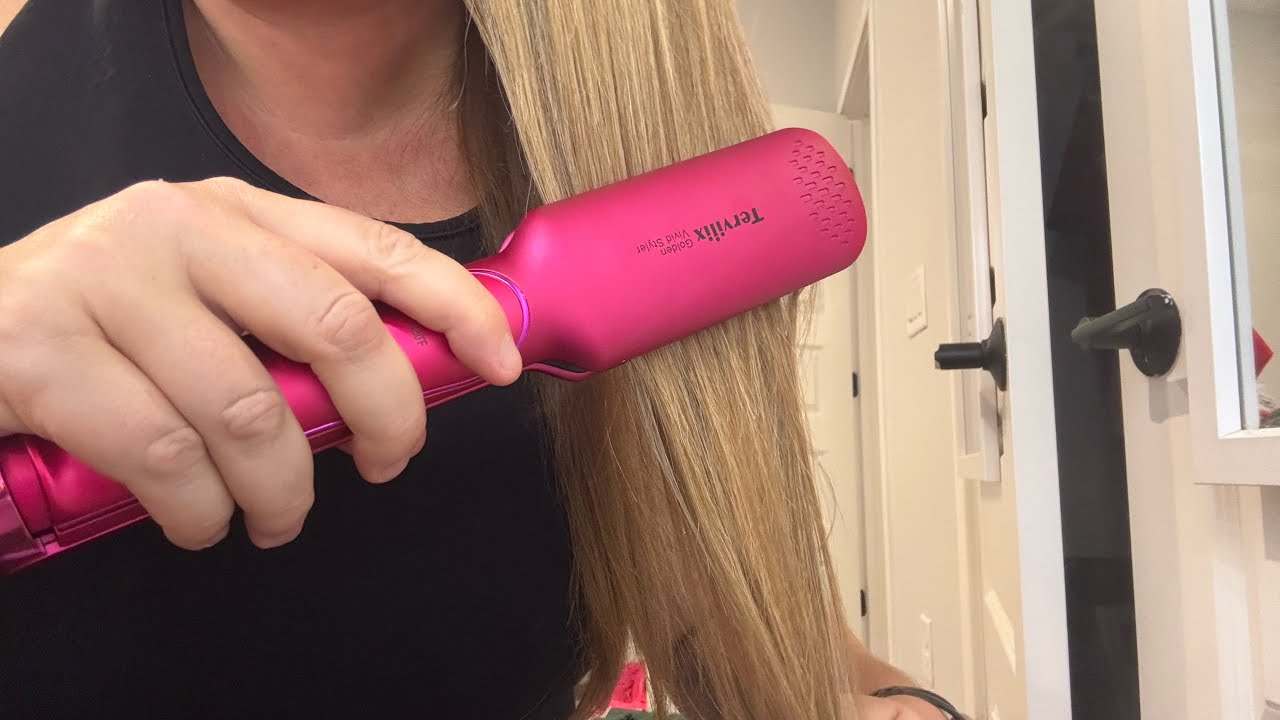 Demo of How Well This Hair Straightener Works! - Terviiix Overview! #ad #amazoninfluencer